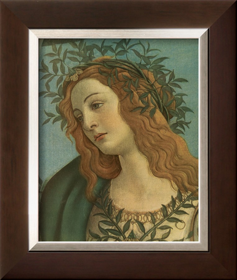 Minerva Detail - Sandro Botticelli painting on canvas